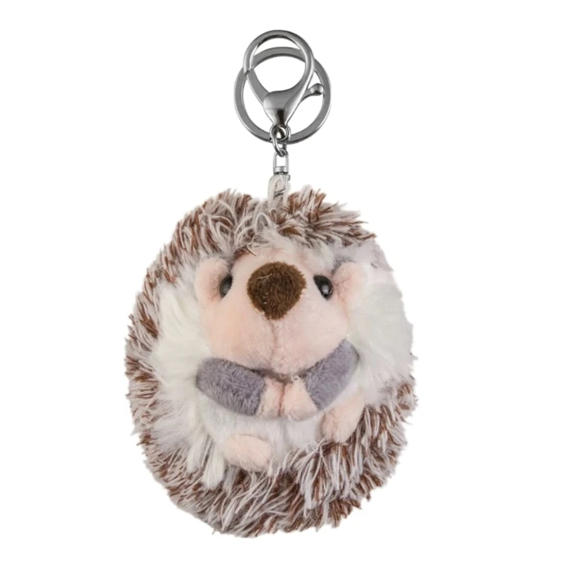 

Plush Keyring Chain Toy Hedgehog Keychain Plush Keychains For Backpacks DropShipping