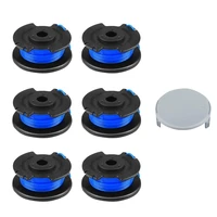 6pc hot sale for ryobi one plus ac14rl3a 18v 24v 40v 0 065 inch automatic feed wireless weeder spool trimmer spool replacement