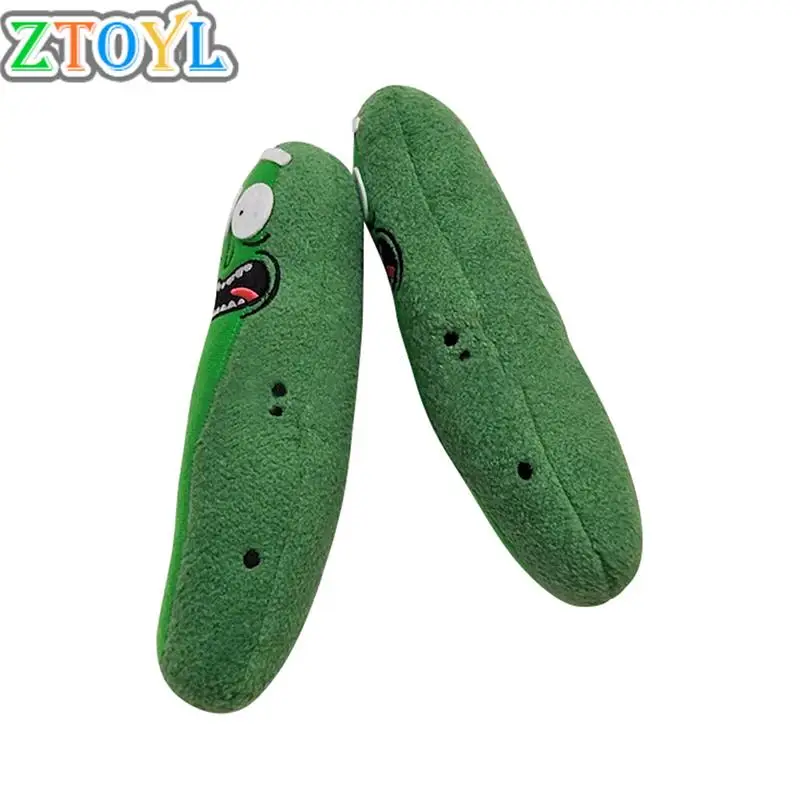 

1PC Cute Pickle Rick 20cm Plush Stuffed Doll Funny Soft Pillow Face Stuffed Doll Toys For Girls Boys Birthday Gifts Kids