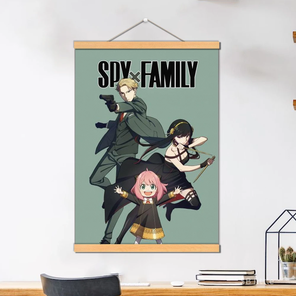 Spy X Family Yor Forger Anime Girls Video Game Canvas Painting Poster Wall Hanging Scroll Tapestry Home Room Decor