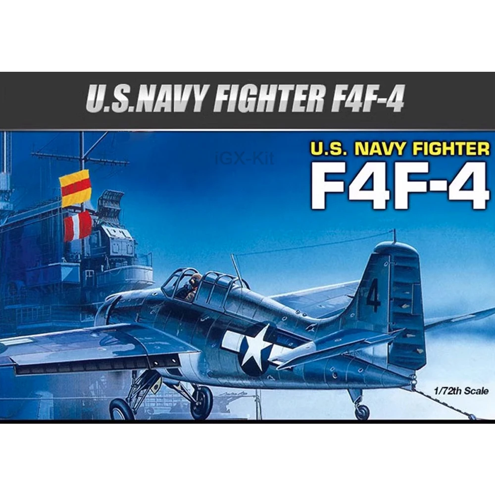 Академия 12451 масштаб 1/72 ВМС США F4F F4F-4 Wildcat истребитель хобби ремесленная игрушка
