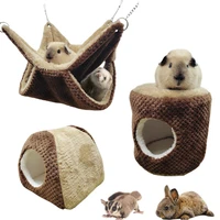 warm cotton nest hammock sleeping house hideout house pet supplies for hamster rabbit guinea pig squirrel