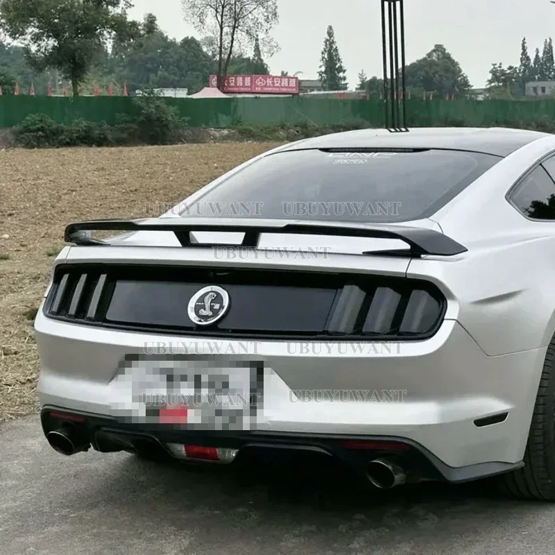 ABS пластик задний спойлер багажника хвостовое крыло для Ford Mustang S550 2015 2016 2017 2018 2019