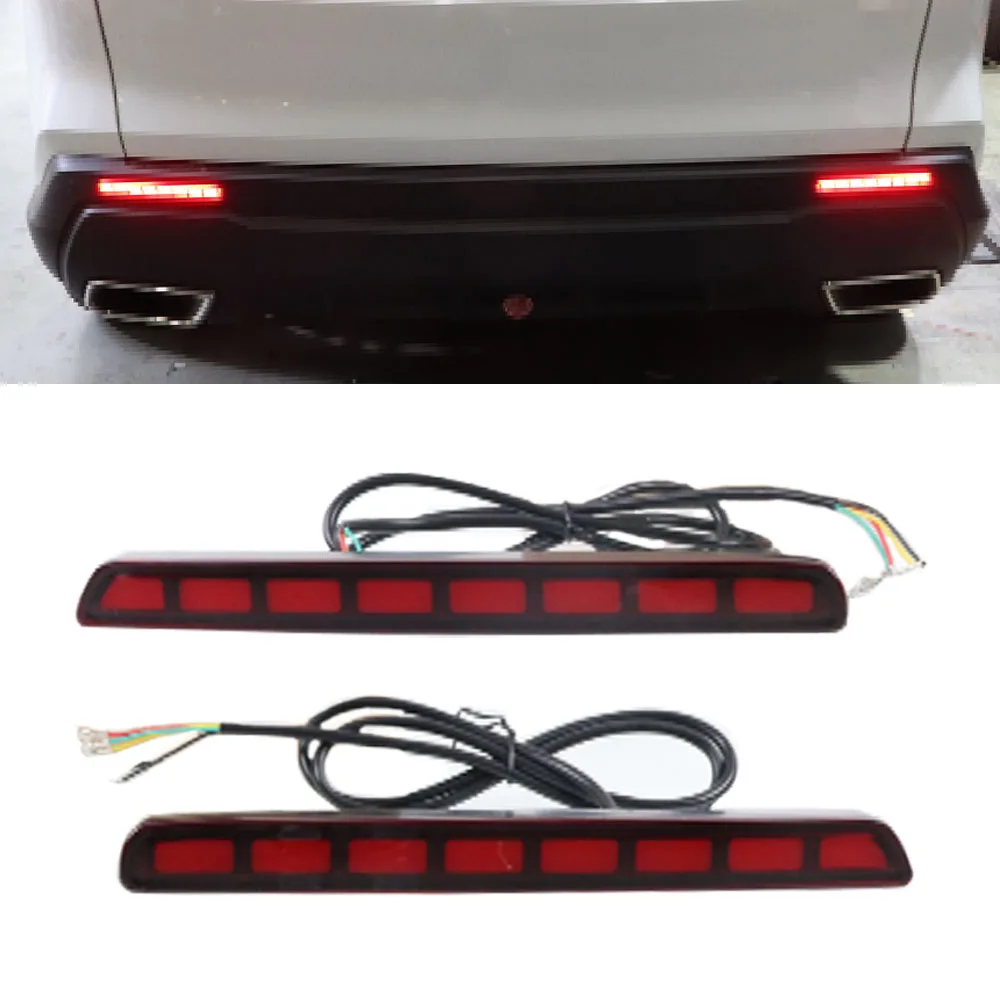 2 шт. светодиодный задний противотуманный фонарь для Honda CR-V CRV 2023 2024 автомобильный