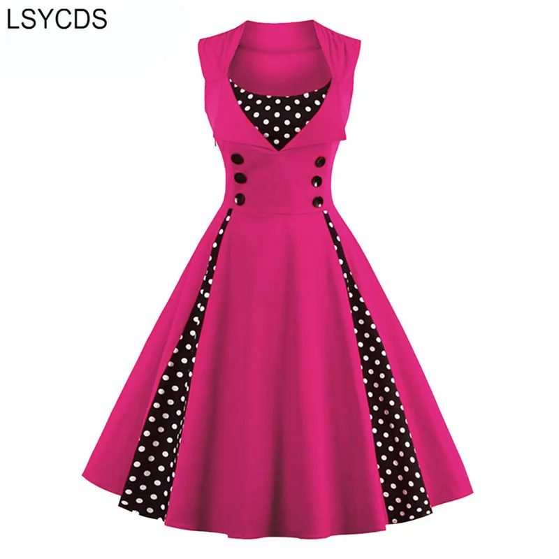 LSYCDS элегантные хлопковые платья женские с квадратным воротником на пуговицах