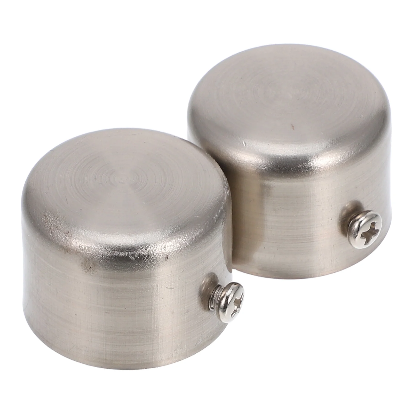 2 шт. декоративная головка для драпировок стержни штор римские серебряные