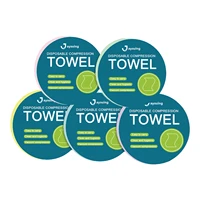 compress towel soft cotton compressed towelettes tablets facialportable pocket size outdoor travel camping hiking compression