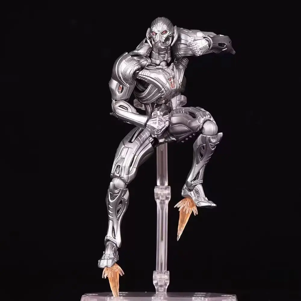 Фото В наличии: Фигурки AC Factory Ultron 16 см, модель из ПВХ, коллекция Kaiyodo Amazing Yamaguchi Avengers, игрушки, подарки для детей №2