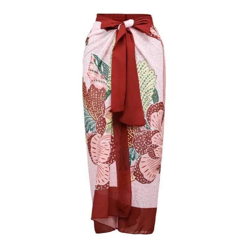 Petal Bikinis 2023 Fashion Floral Print Colorblock One-piece Swimsuit Push Up Summer Beachwear Women Chic Swimwear Slim Backless