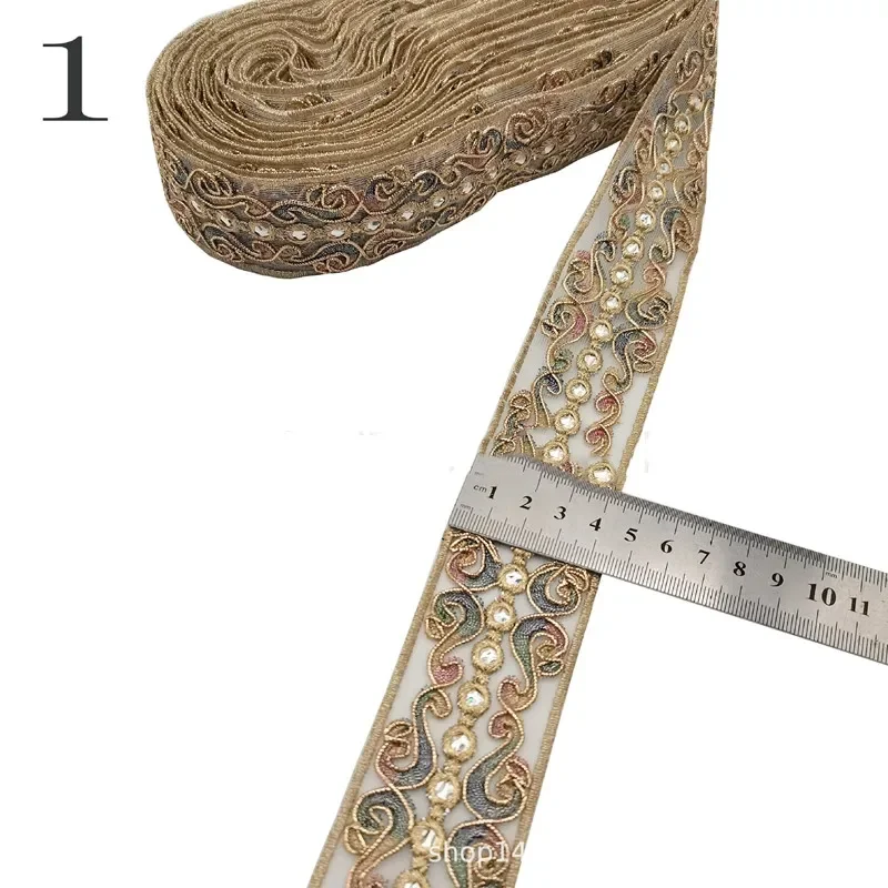 Вышитая хлопковая кружевная лента шитье одежды своими руками домашний текстиль