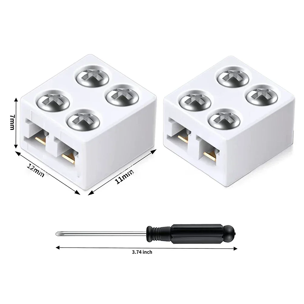 Usb-разъем для подключения 16-22AWG 2 контакта 20 шт. 5 В 12 24 IP65