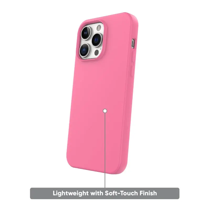 2023 new for Silicone Phone Case for iPhone 14 Pro - Pink