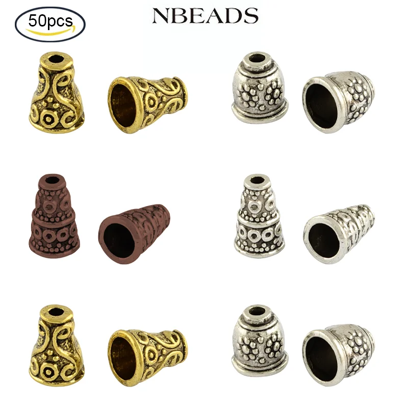

Apetalous Alloy Bead Cone Tibetan Style Cadmium Free Lead Free