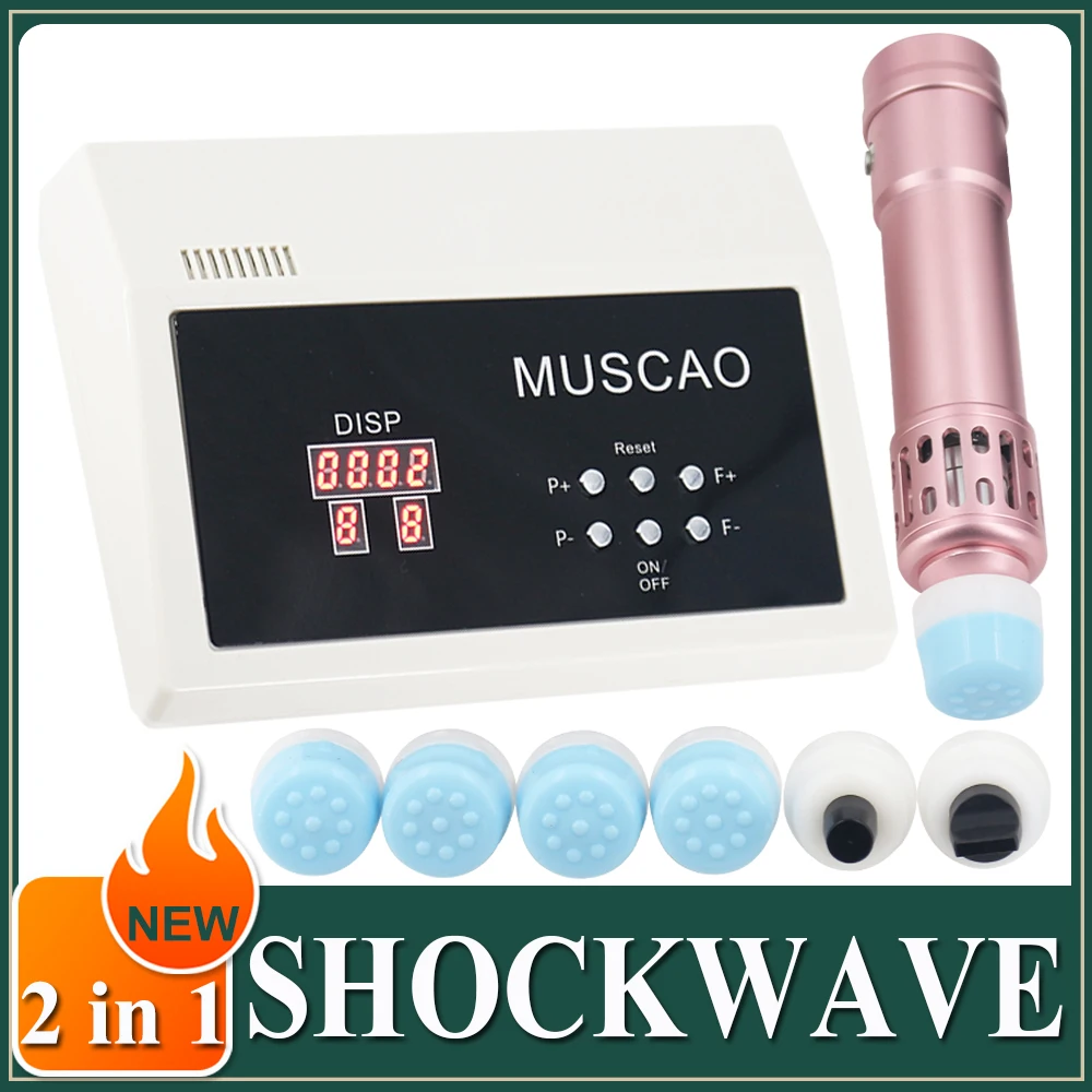 

Новый хиропрактика-пистолет для ударно-волновой терапии, массажер 2 в 1, терапевтический прибор для ударно-волновой терапии, инструмент для облегчения боли