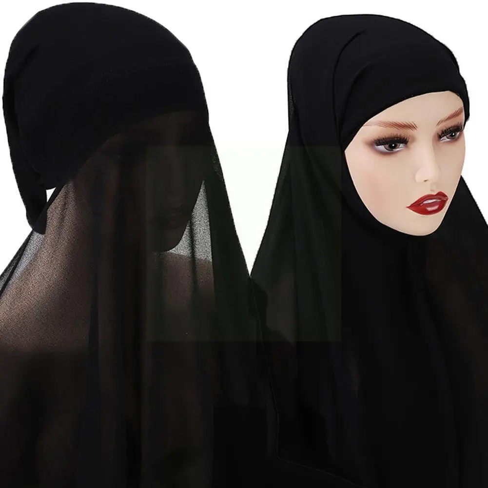 

1pc Muslim Woman Veil Hijab Muslim Scarf For Female Islam Hijab Scarf Instant Hijab Chiffon Hijab 25 Different Kinds C R6t3