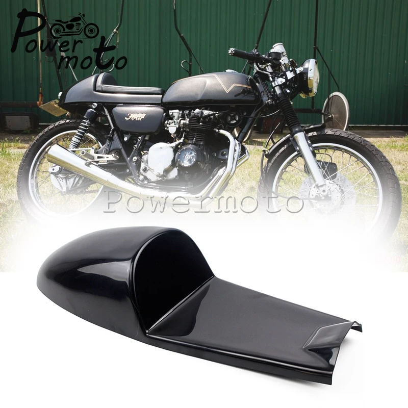 

Motorcycle Universal Retro Humpback Seat Pan Base For Honda CB 125 450 500 550 650 750 Kawasaki KZ Suzuki GT Yamaha Cafe Racer