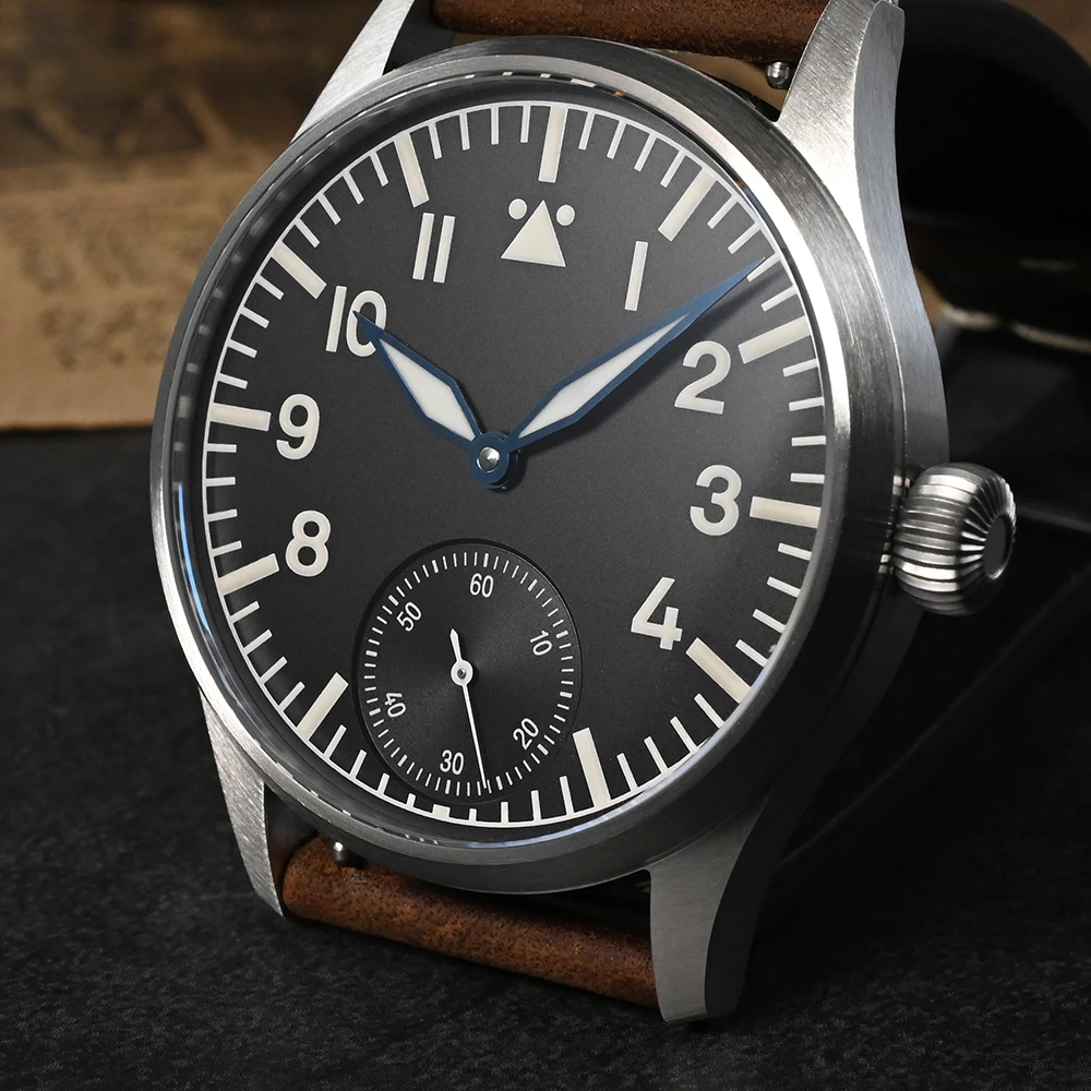 

San Martin SN0117 Men's Watch NH35/ST3621 Movement Sapphire 100m Waterproof Fashion Mechanical Wristwatch Classic Pilot Watch