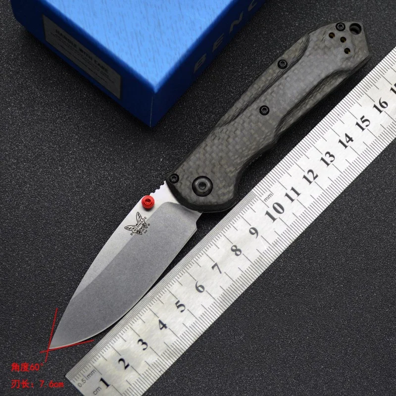 

Butterfly Folding Knife Non-Giant Force BM565 Knife D2 Steel High Hardness Self-Defense Knife Outdoor Camping Survival Knife