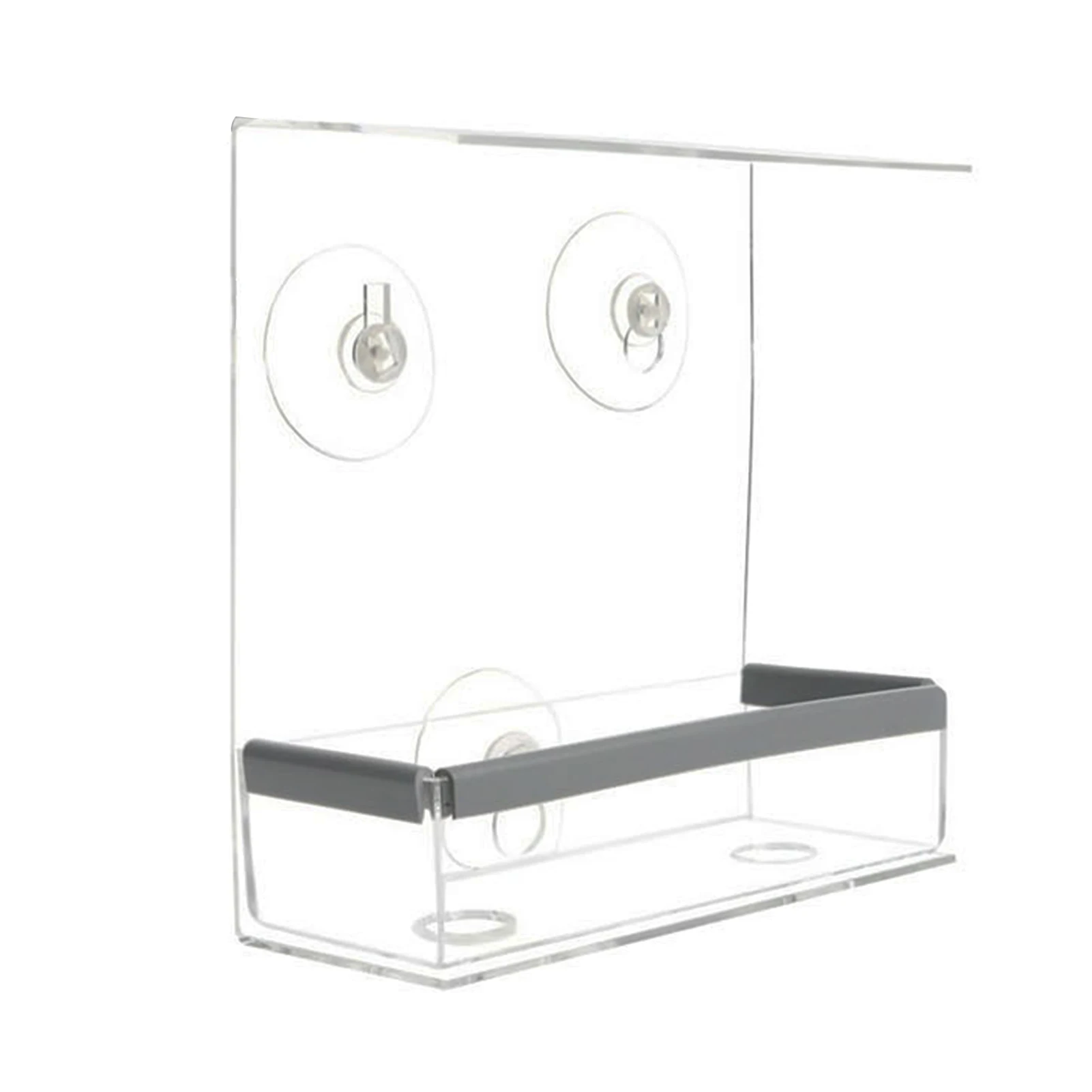 S Bird House Feeder With Drainage Holes Keep Dry Window Bird