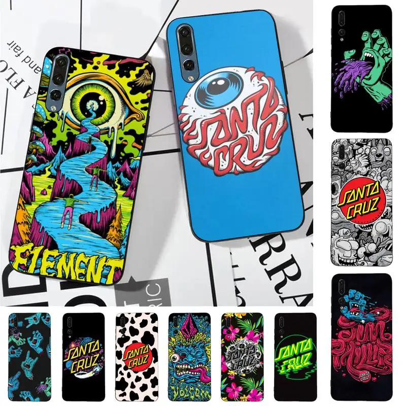 

Santa Cruz Skateboards Art Phone Case for Huawei P30 40 20 10 8 9 lite pro plus Psmart2019