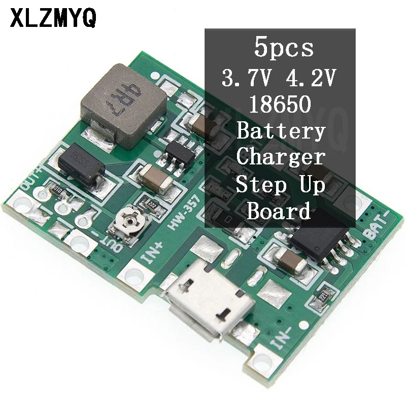 5 шт. плата зарядного устройства для литий-ионных аккумуляторов 3 7 в 4 2 |