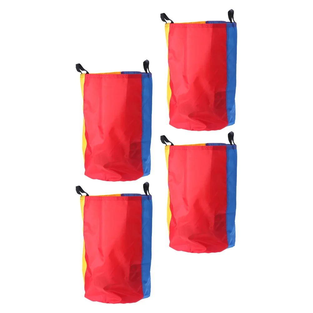 

4 Pcs Spoon Colorful Jumping Bag Kids Outdoor Game Prop Toys Adult Adults Race Set