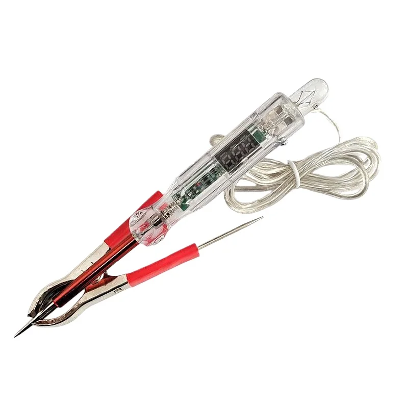 

6 В-36 В тестер электрического напряжения, ручка-зонд, лампа, двухцветный светодиодный светильник, тестер автомобильных цепей, инструменты для ремонта автомобильных цепей