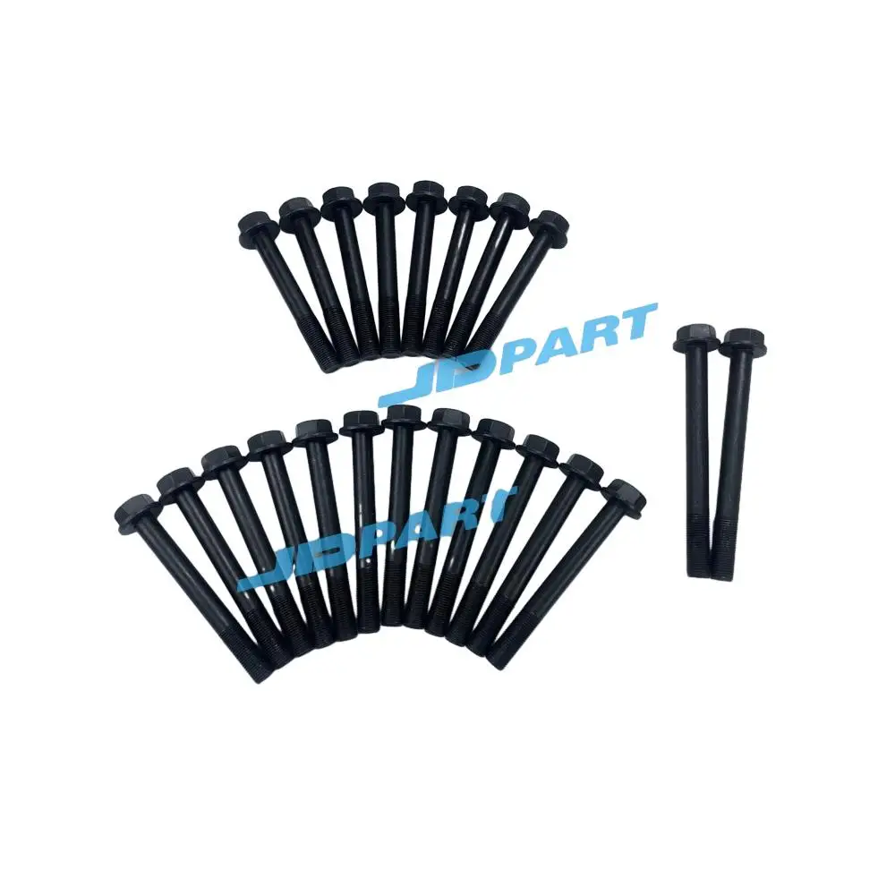 1 комплект болтов головки цилиндра отличного качества для Perkins 1004-40T