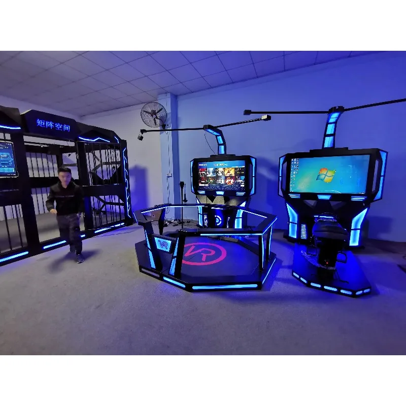 Горячая новинка 2026: Оборудование для парков развлечений, VR-платформа для ходьбы и стояния, VR-симулятор HTC Vive, индивидуальная настройка (art.: 3920db7689a74) - 3920db7689a74