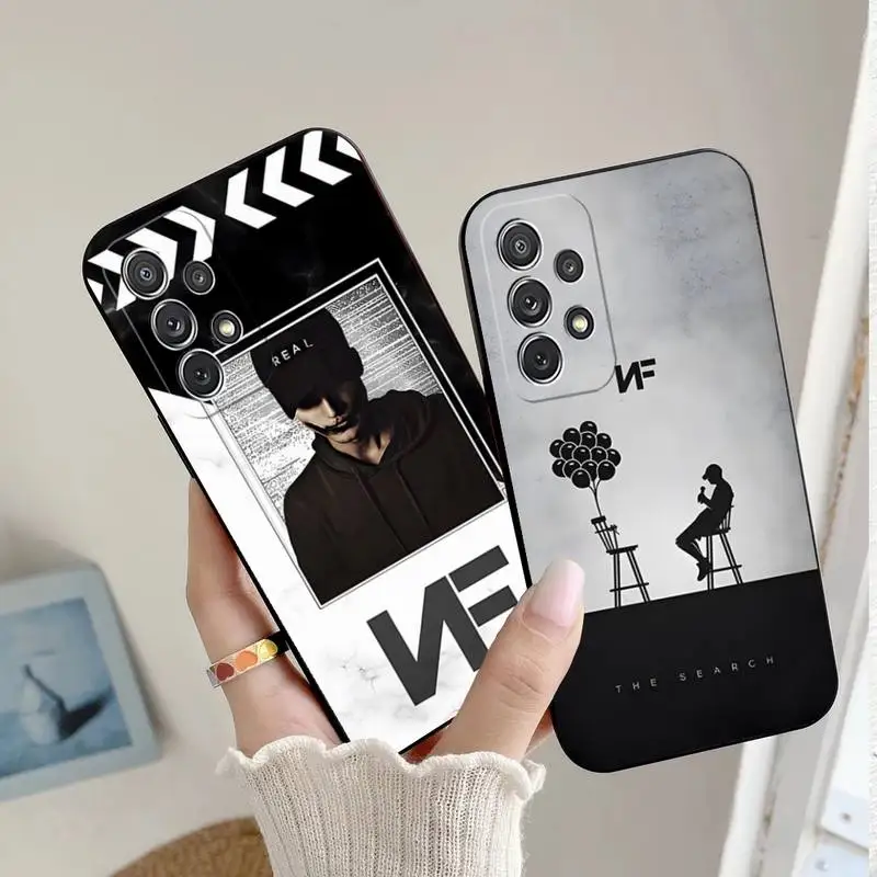 Rapper NF Phone Case For Samsung M 10 11 20 21 30 31 51 S Prime S5 6 S9 S6 S8 S7 Edge Black Soft Silicone Cover