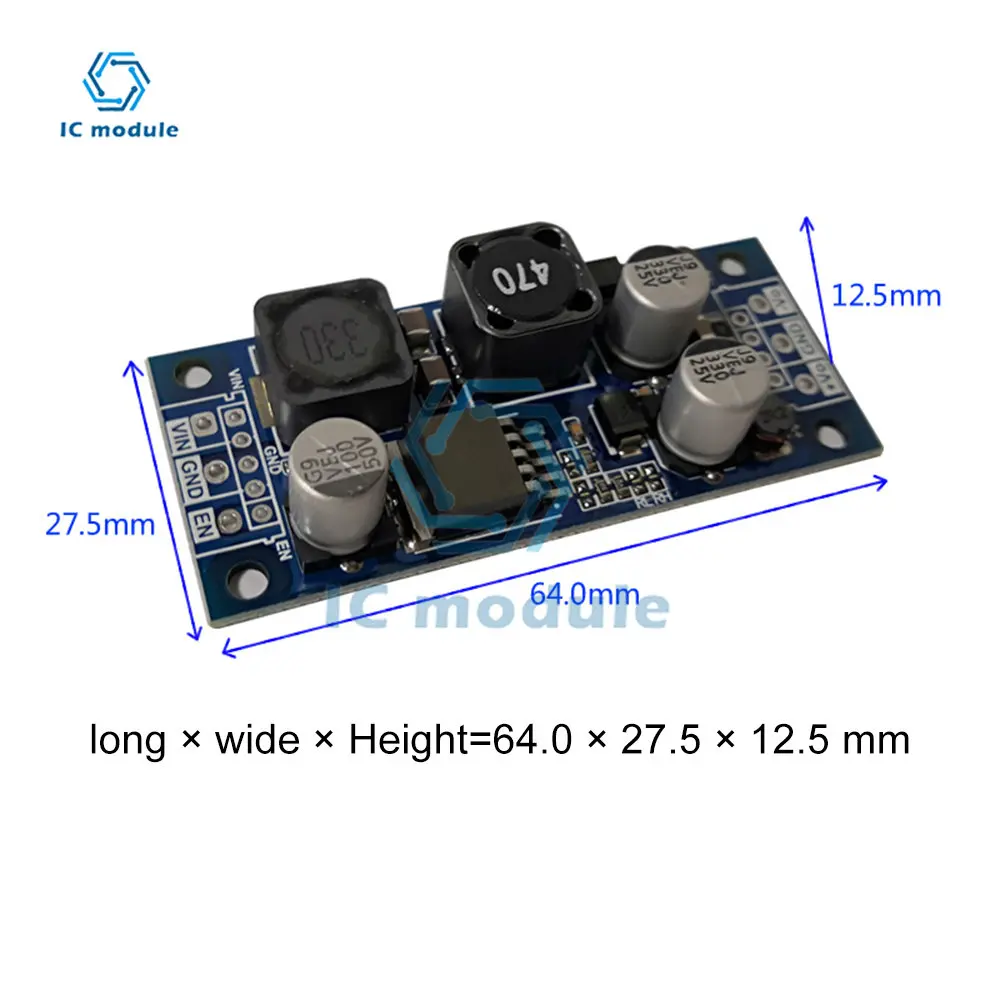 

DC DC Step Up Down Boost Buck Module Single-channel 4.8V~35V To Dual-channel Positive and Negative 5V12V15V Op Amp Audio Module