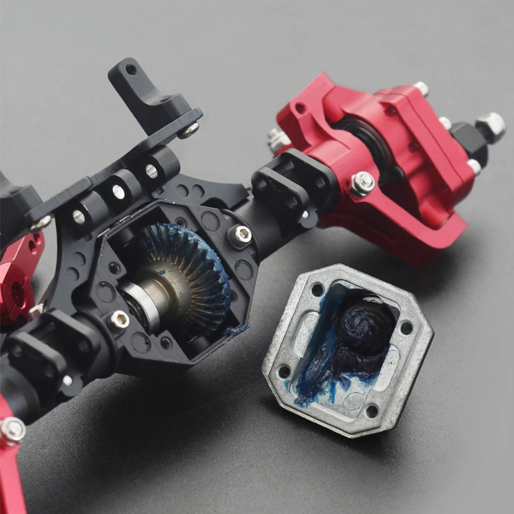 Сверхмощная коническая шестерня Overdrive 24/8T 27/8T 30/8T 33/8T для 1/10 RC Crawler Axial SCX10 II AR44/45