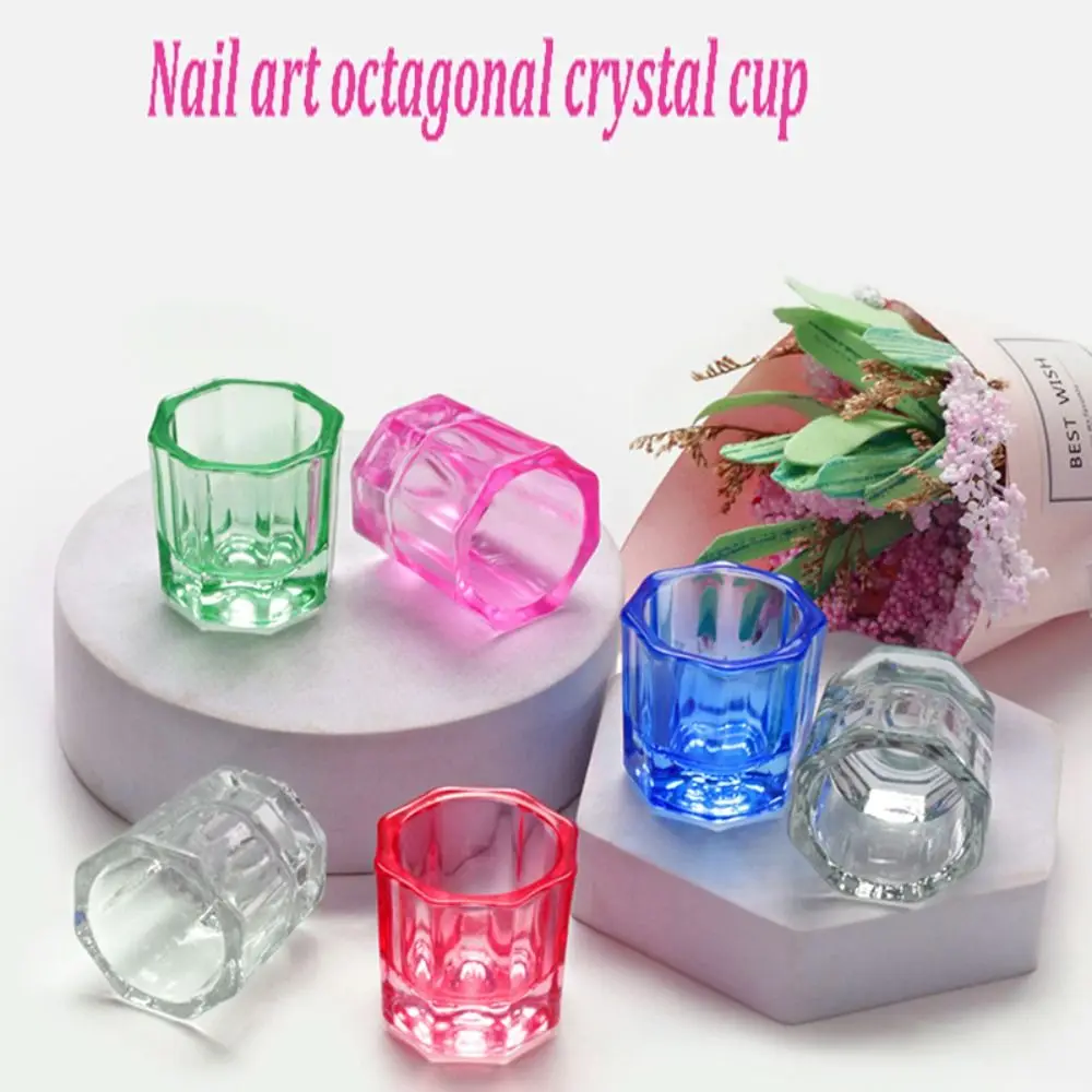 

Beauty Fashion Nail Tool Multi-styles Nail Dappen Dish Nail Art Crystal Glass Nail Crystal Cup Bowl Cup Holder