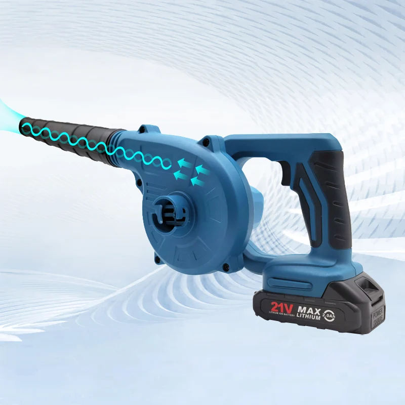 

HENGLAI In Stock!!! Low MOQ Handheld Cordless Electric Powerful Garden Electric Leaf Blower and Vacuum Cleaner
