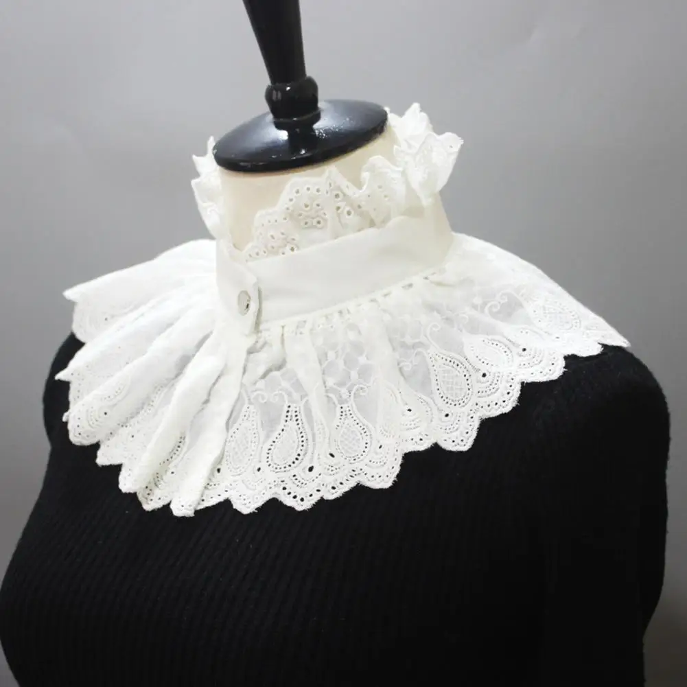 

Lady False Collar High Collar Shawl Elegant Neck Decoration False Collar