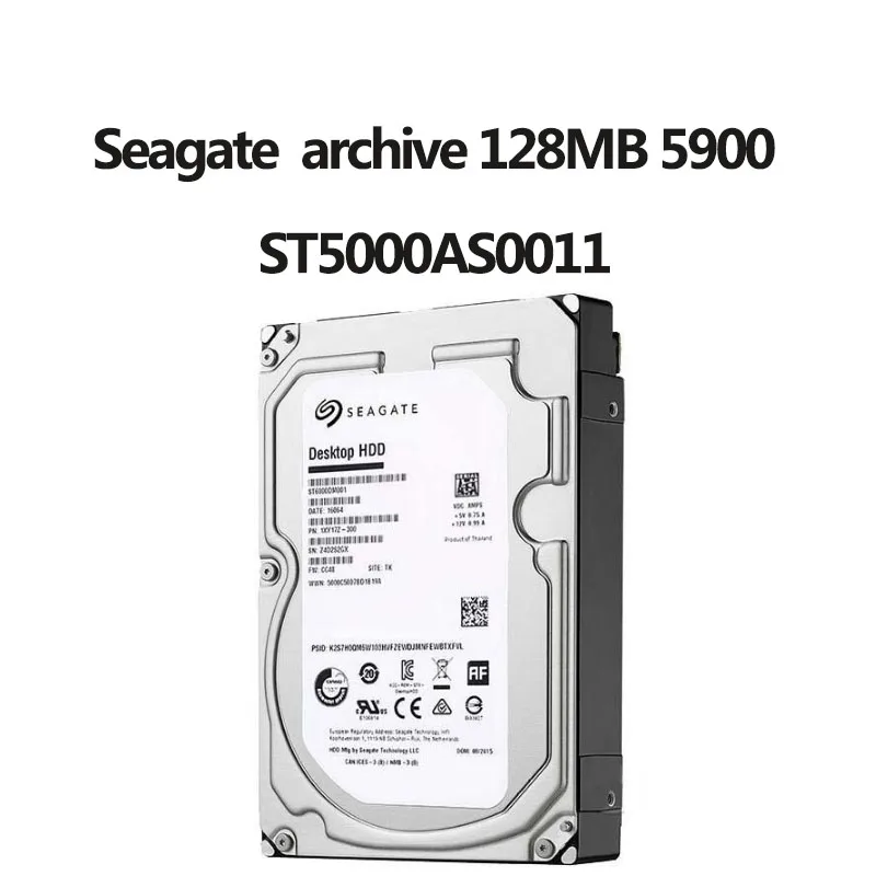 

Жесткий диск Seagate архив Pro 5 ТБ 5900 до 128 Мб SATA ST5000AS0011 NAS ST5000AS0011 вертикальный