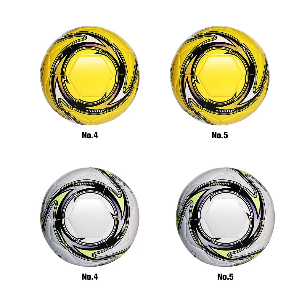 

Kickstart Soccer Journey Durable Soccer Ball - Made By Machine Sewing Wide Application PVC Football Balls Portable