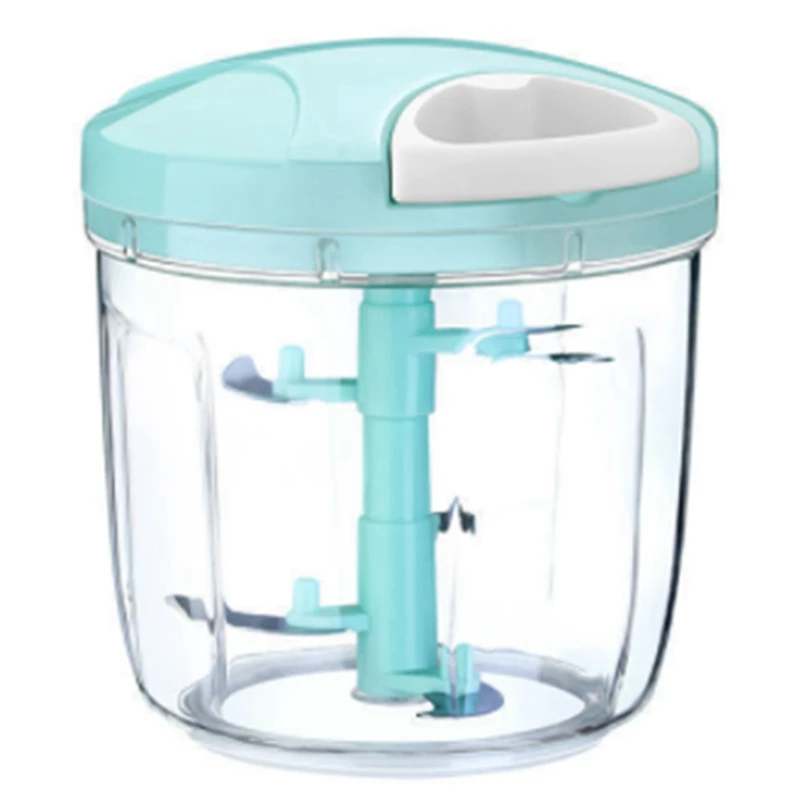 Ручной скоростной измельчитель 1000 мл, ручной измельчитель чеснока, мяса, лука, измельчитель, блендер, слайсер, чеснок, сахарная капуста