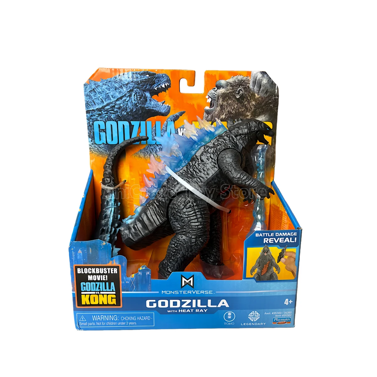 Фото Фигурка Godzilla Vs Kong Ghidorah, изысканная базовая серия Kong, новая империя Godzilla Evolved, подвижные суставы, детская игрушка в подарок №3