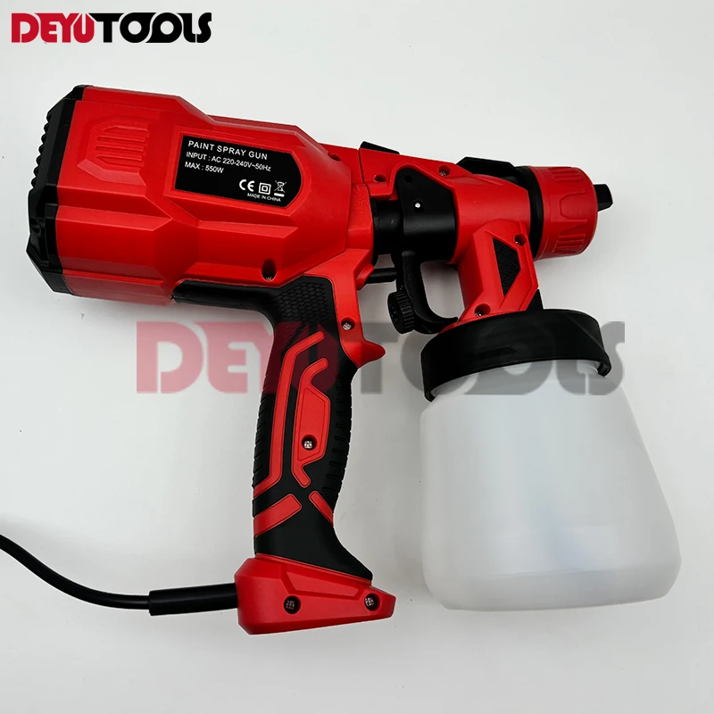 Электрический распылитель краски 800 мл бутылка большой емкости съемный