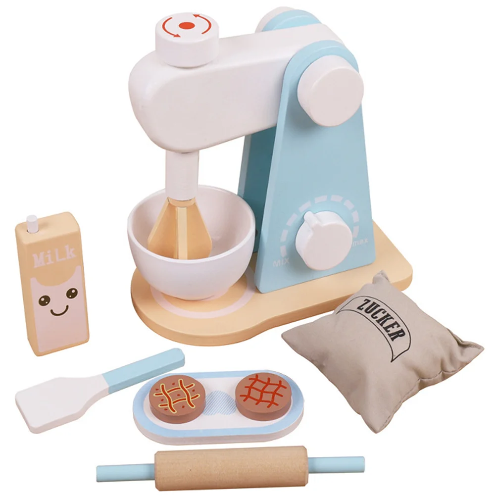 

Mixer Kids Mini Blender Toy Small Toys Playing House Kitchen Game Machine Bread Lovely