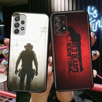 dead man redemption phone case hull for samsung galaxy a70 a50 a51 a71 a52 a40 a30 a31 a90 a20e 5g a20s black shell art cell cov