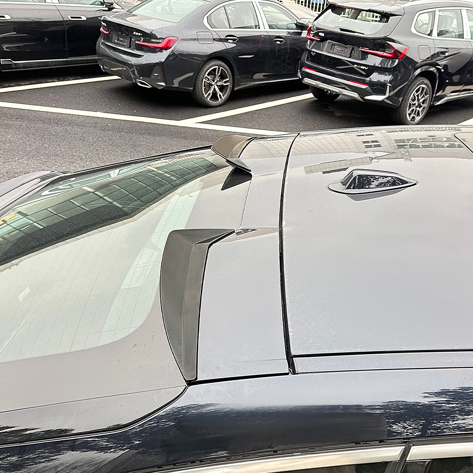 Наклейка-удлинитель для BMW X6 G06 2019-2024 из углеродного волокна