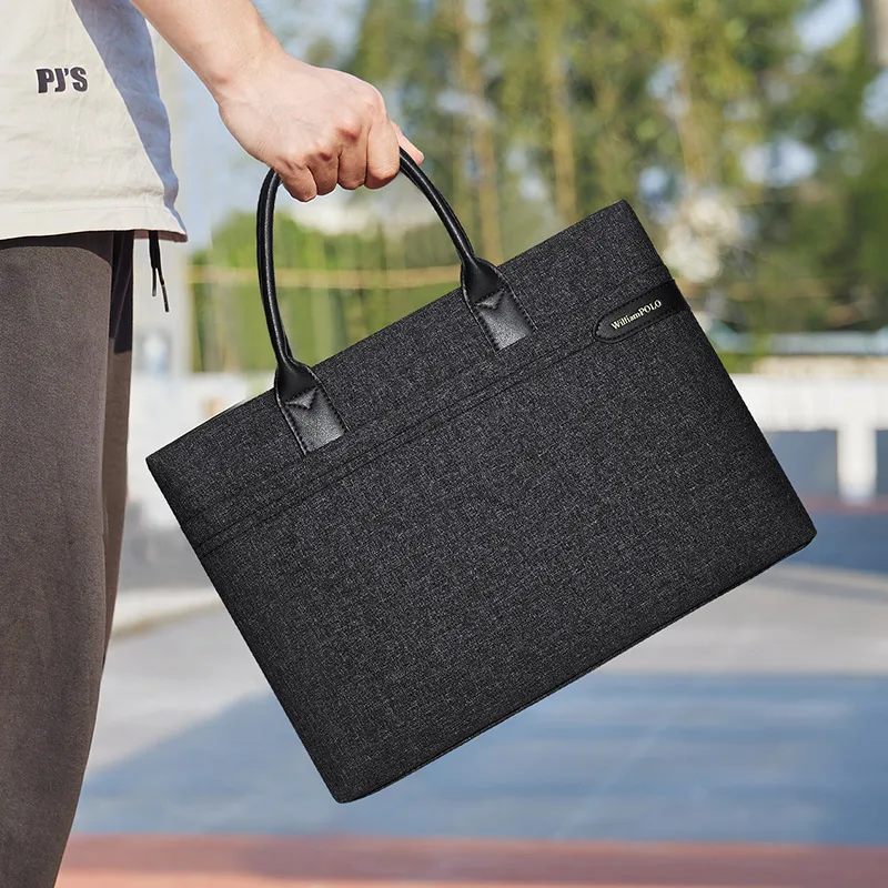 Повседневный мужской портфель простая многофункциональная сумка для ноутбука