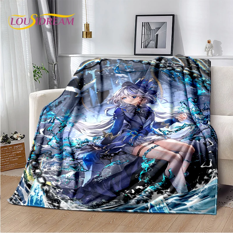 

LOUSIDREAM Genshin Impact одеяло из полиэстера/хлопка