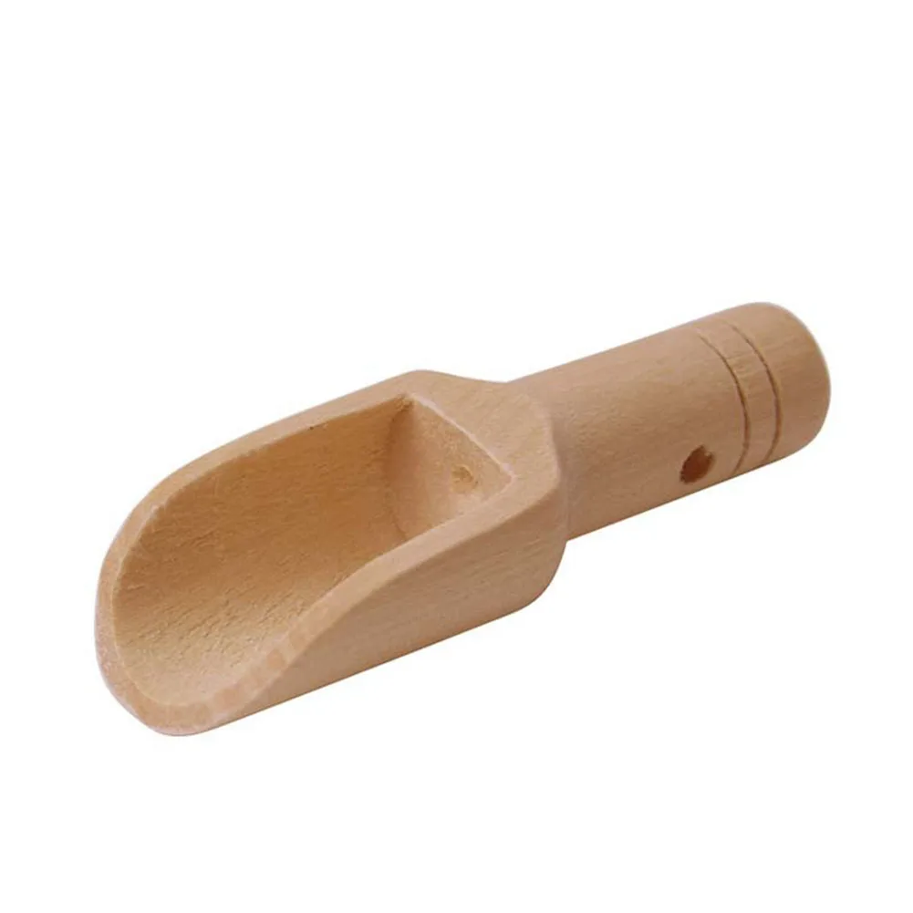 

Condiment Spoons Kitchen Dagdet Lotus Wood Wooden Spoon Salt Spoons Candy Spices Salt Sugar Spoons Tea Coffee Scoops