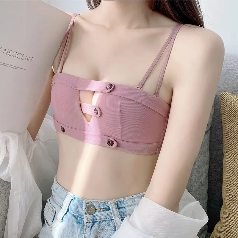 

Sexy Breathable Women's Underwear Bras For Women Push Up Bh Adjustment Sexy Bras Without Bracket Detachable Shoulder Strap