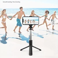 roreta 2021 new 4 in 1 wireless bluetooth selfie stick with tripod foldable monopods universal for smartphone hot