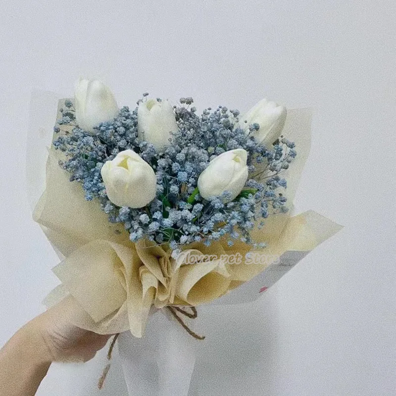 

5/10 шт. Звездный цветок, тюльпан, искусственный цветок, свадебная фотосессия, украшение для дома, сада, офиса