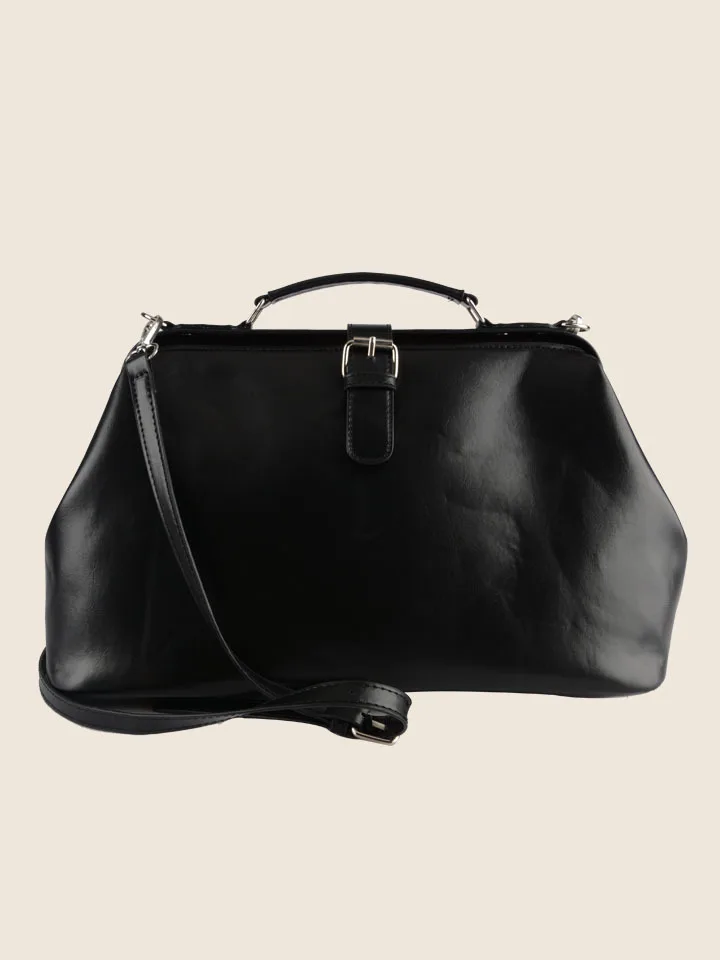 Vintage Causal Large PU Women Shoulder Crossbody Bag Ladies Boston Bag With Handle